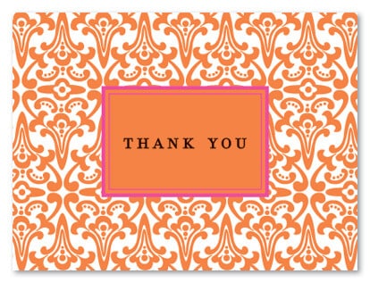 Thank you card, spiritual healing testimonial.