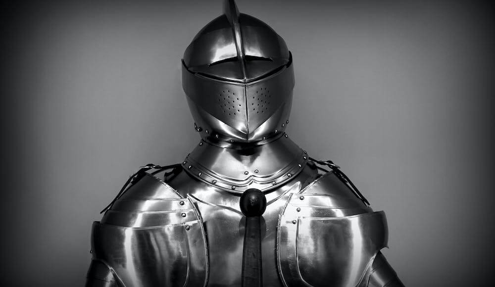 Knights armor of spiritual protection.