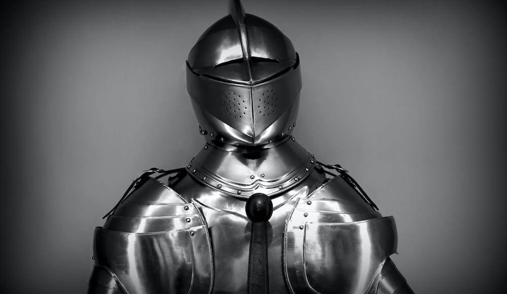 Knights armor of spiritual protection.